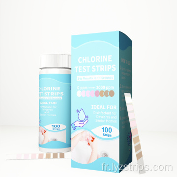 Kits de test d&#39;eau de bandelettes de test de chlore d&#39;eau Amazon